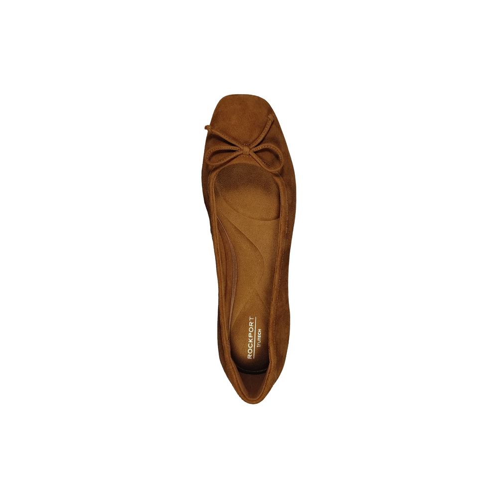Rockport Sadie Women's Shoes Medium Natural Suede - Picture 7 of 7